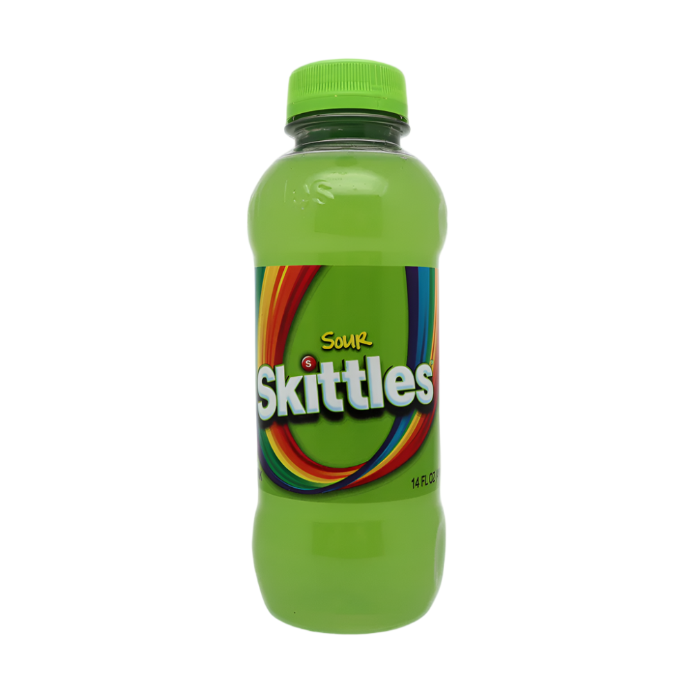 Skittles Psycho Sour Soda 14oz (Rare American)