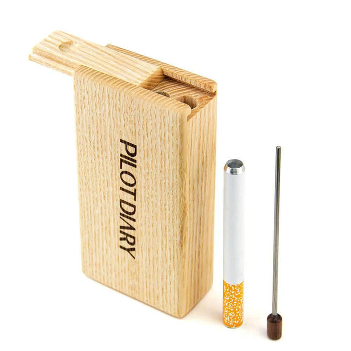 Wooden Dugout With Cleaning Tool