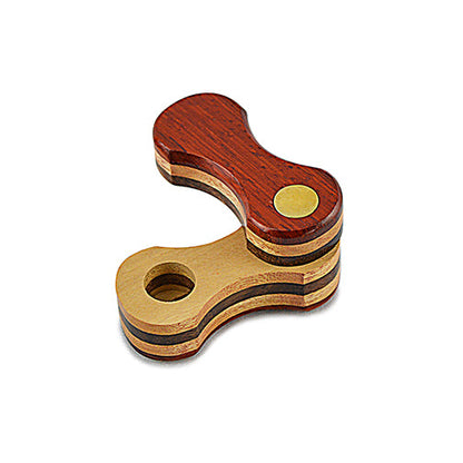 Curved Folding Wood Pipe