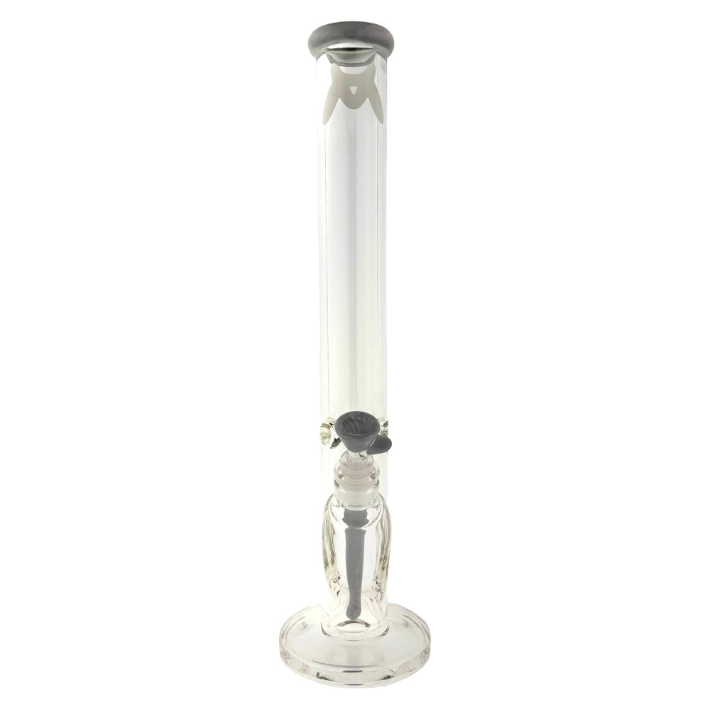 18" x 9MM Color Top Classic Straight Bong - view 2 | BDDbrands
