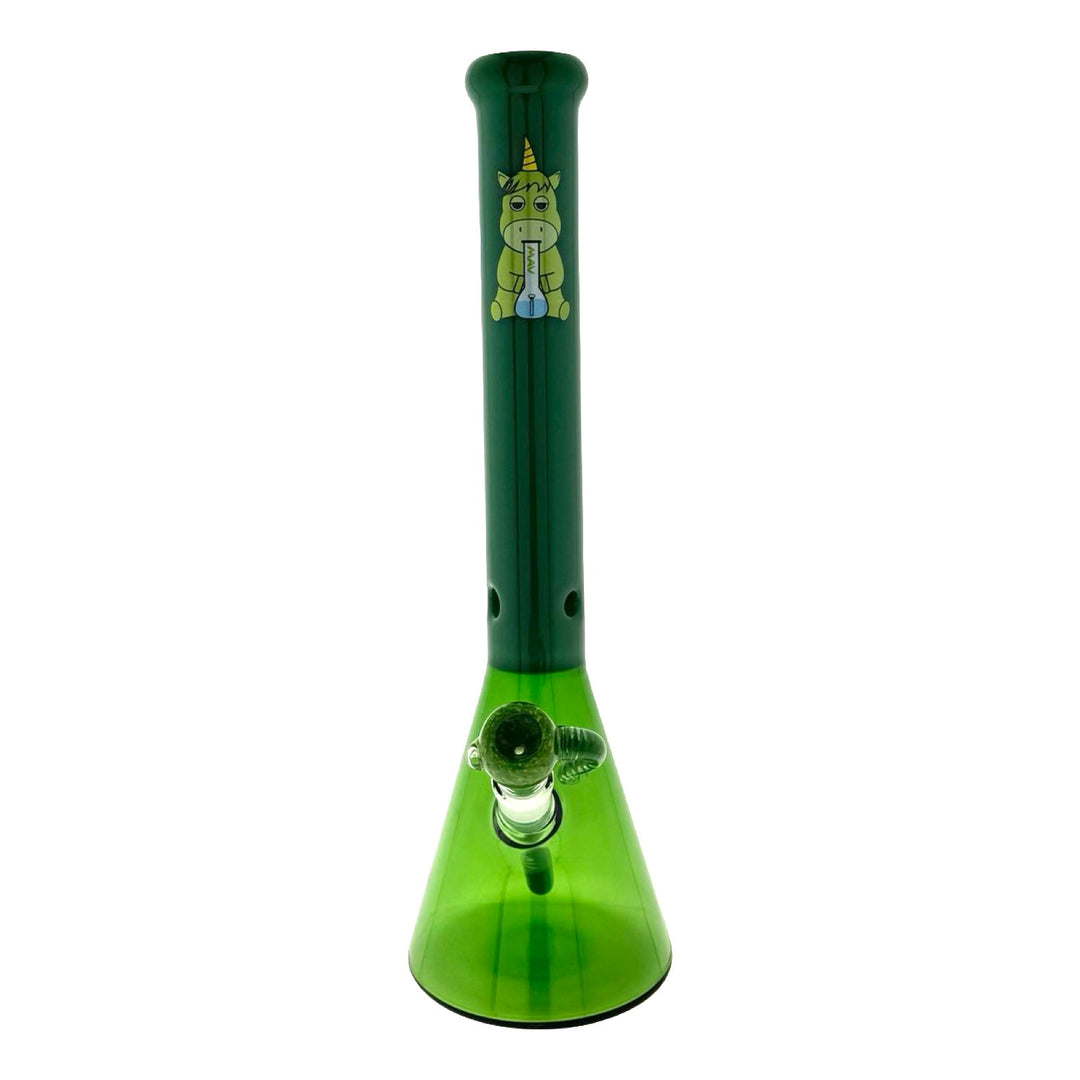 Forest Bubba The Unicorn 18" Full Color Beaker Bong by MAV GLASS | BDDbrands