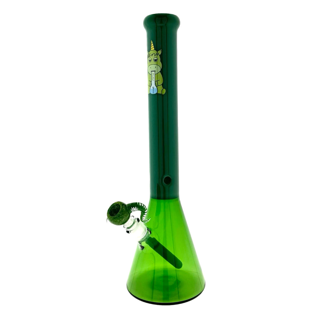 Forest Bubba The Unicorn 18" Full Color Beaker Bong - view 2 | BDDbrands