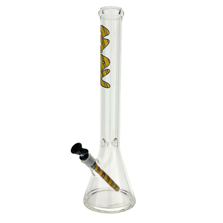 18" 5mm Classic Beaker Bong wigwag stem match hike - view 2 | BDDbrands