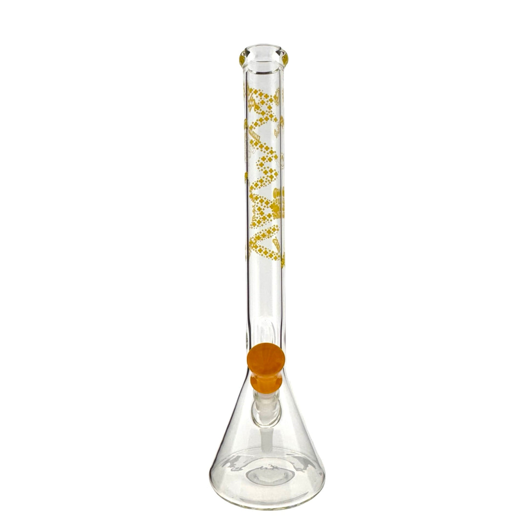 21" Tall 50 by 5MM Beaker Bong Tall Neck Positive Mushroom Type by MAV PRO | BDDbrands