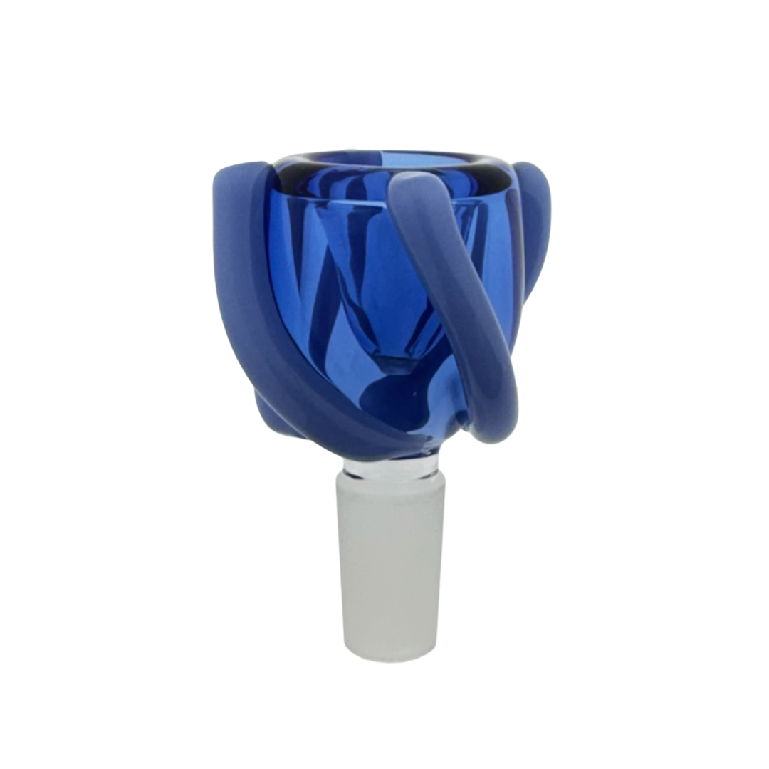 14MM Glazed Bowl Blue by MAV GLASS | BDDbrands