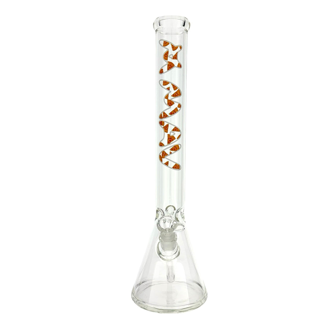 18" MAV Pizza Logo Beaker Bong by MAV GLASS | BDDbrands