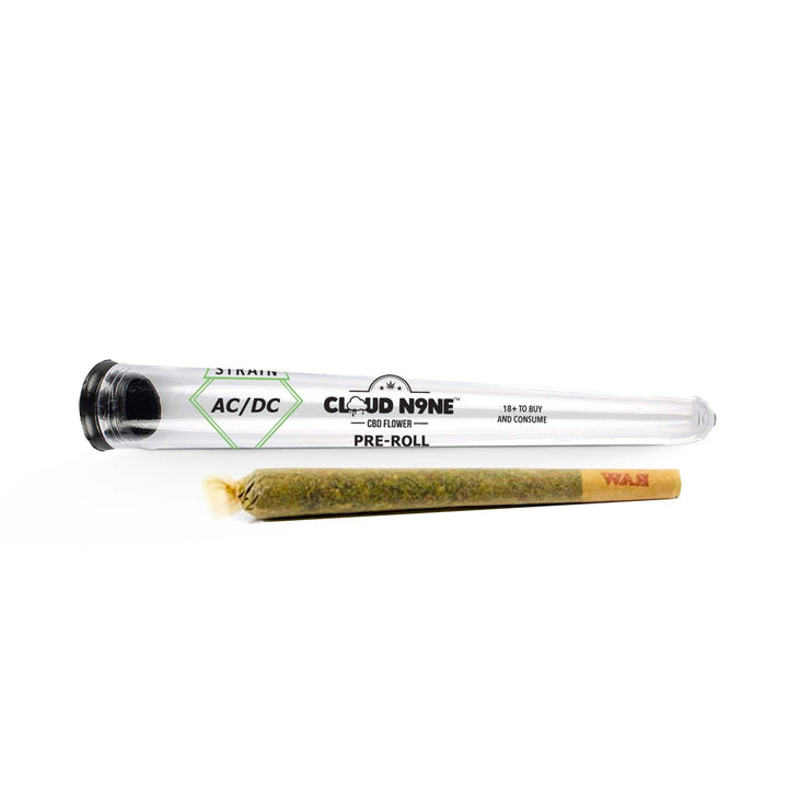 Cloud N9ne CBD Flower: Pre-Roll - Strain: AC-DC (Indoor)