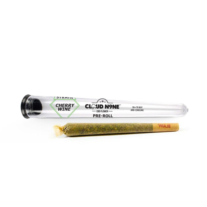 Cloud N9ne CBD Flower: Pre-Roll - Strain: Cherry Wine (Indoor)