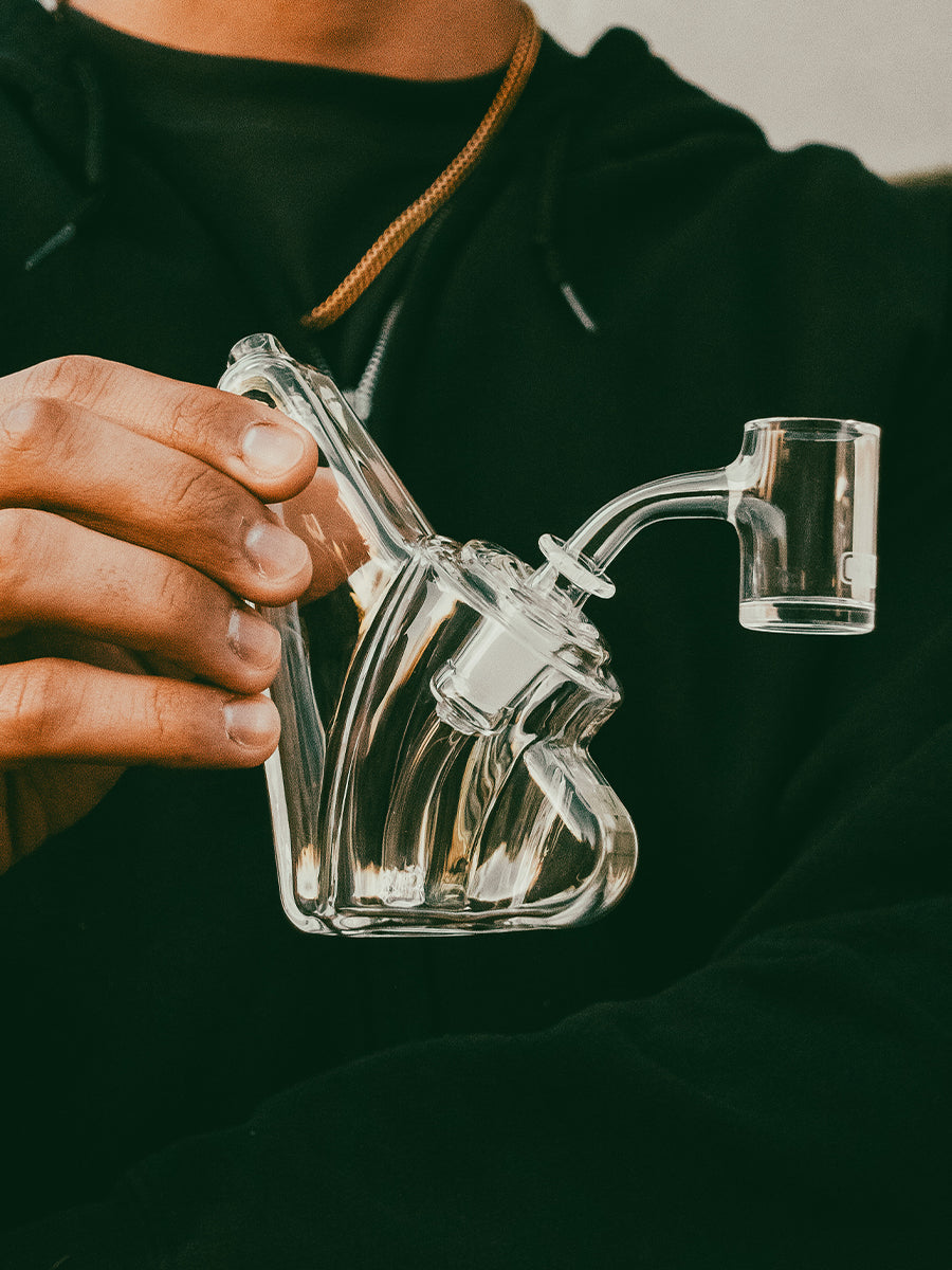 GRAV® Wedge Bubbler Rig - Clear