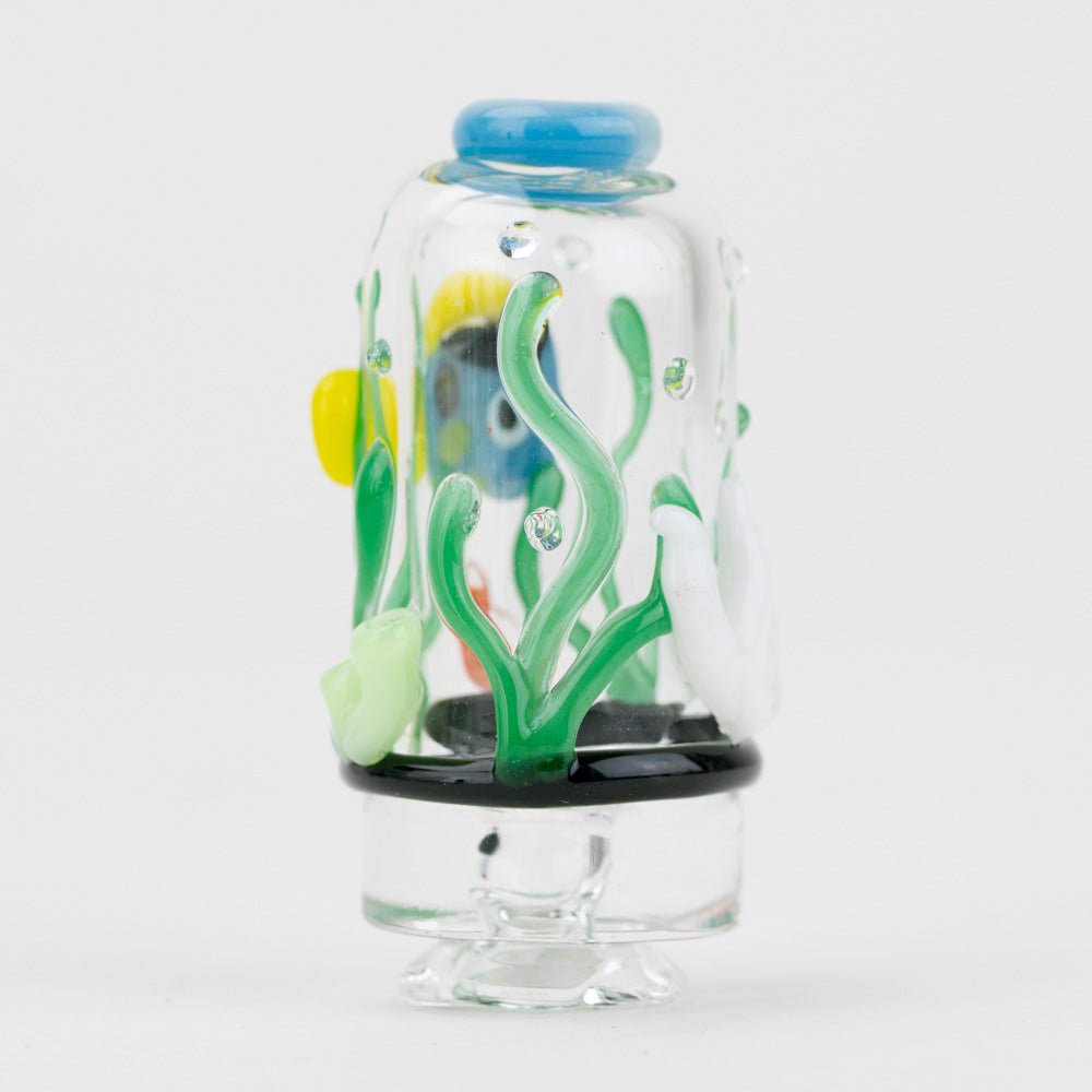 Empire Glassworks Puffco Pivot Glass Mouthpiece - Under the Sea