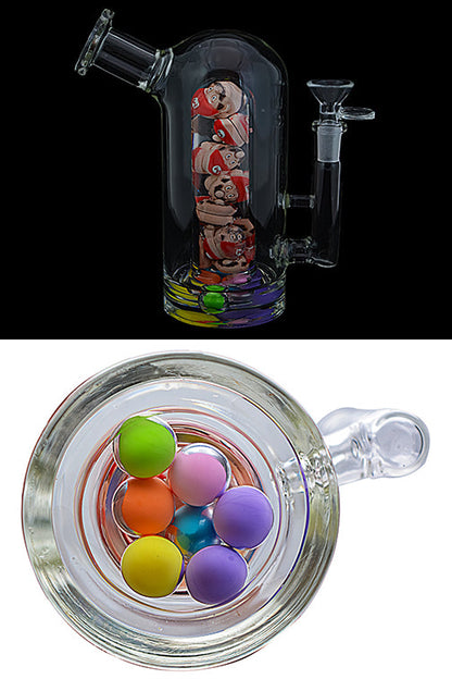 Fun Capsule Rig Glass Water Pipe