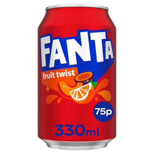 Fanta - Fruit Twist 330mL (UK)