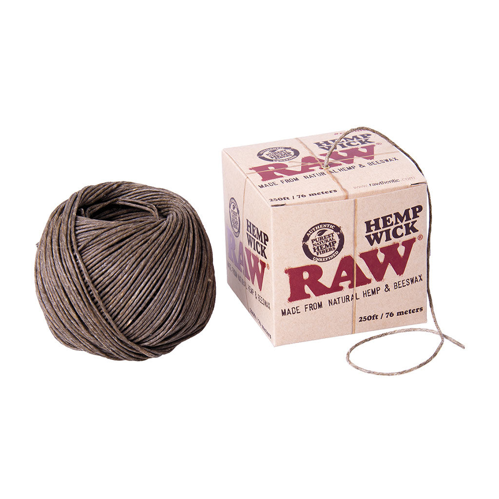 Raw Hemp Wick