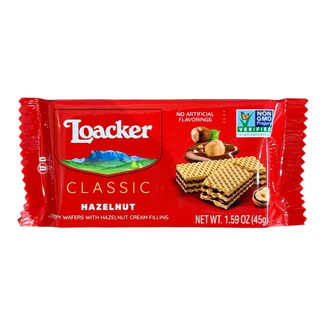 Loacker Classic Hazelnut Wafers 45g (AUSTRIA) by Loacker | BDDbrands
