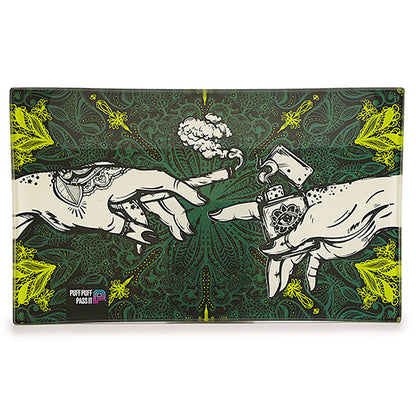 Puff Puff Pass It Glass Tray (5 colors)