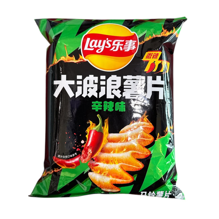 Lay's Chips Wavy Spicy 70g (CHINA) - view 2 | BDDbrands