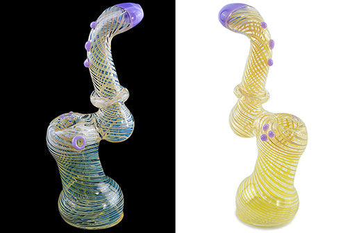 Glass Bubbler - Fume Bubbler (6")