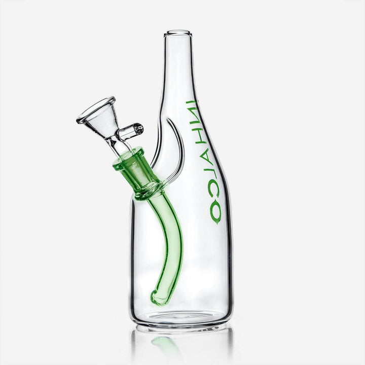 Sake Bottle Glass Water Bong - view 10 | BDDbrands