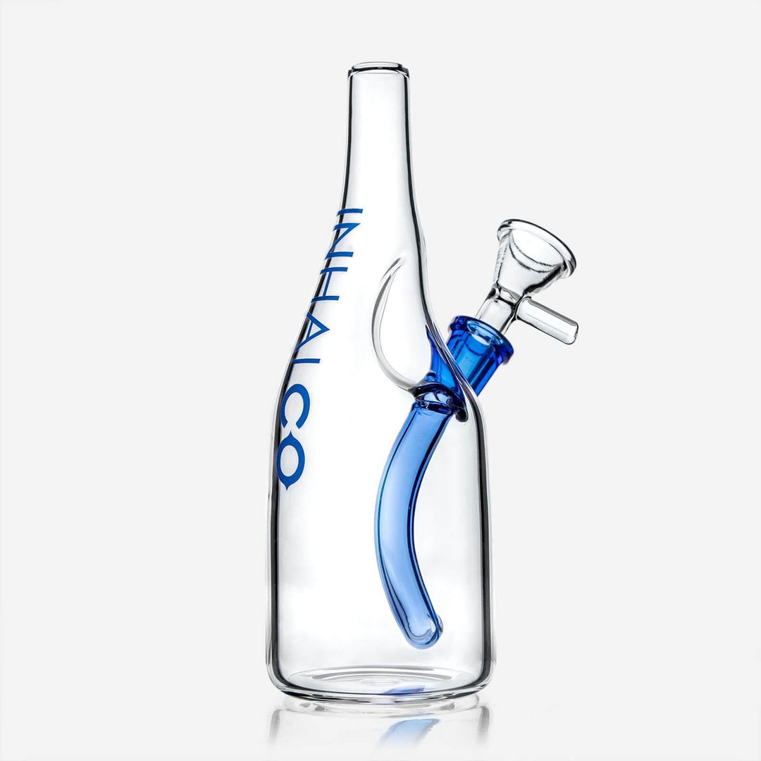Sake Bottle Glass Water Bong - view 9 | BDDbrands