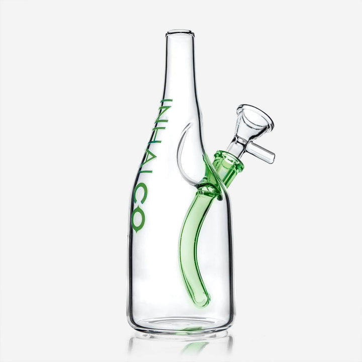 Sake Bottle Glass Water Bong - view 11 | BDDbrands