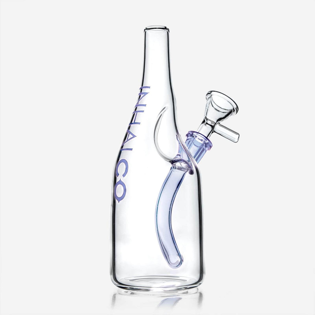 Sake Bottle Glass Water Bong - view 5 | BDDbrands