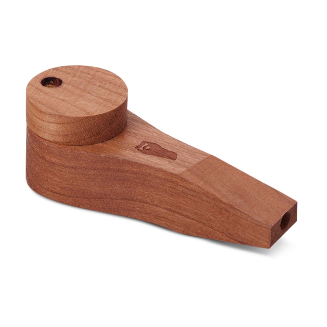 Bearded Circle Wood Pipe with Lid - view 5 | BDDbrands