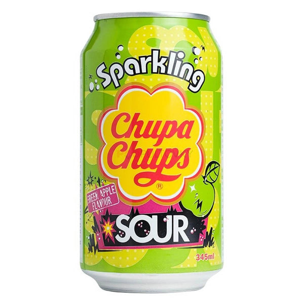 Chupa Chups Sour Green Apple 345mL (KOREA)