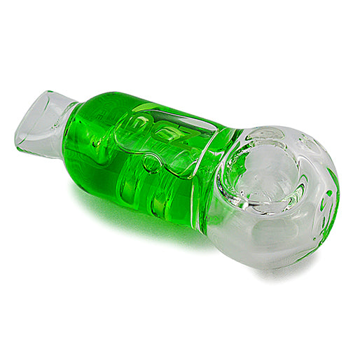 Nugg Life Arctic Glycerine Glass Hand Pipe (4")