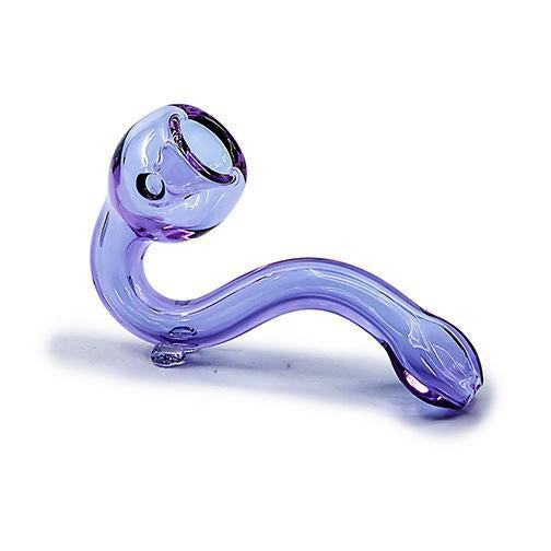 Glass Pipe - Lavender Sherlock (4.75")