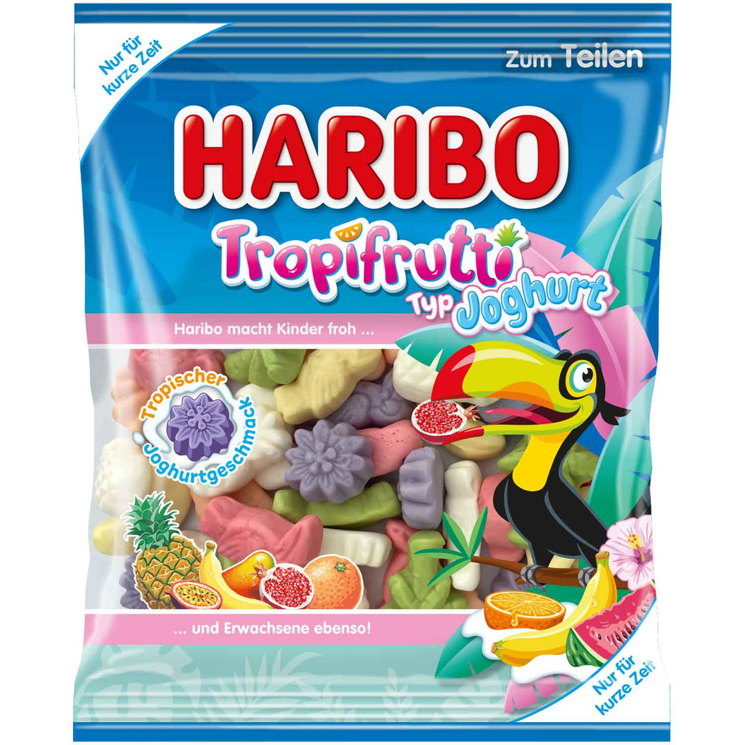 Haribo Candy Tropifrutti Joghurt Limited Edition 175g (GERMANY) by Haribo | BDDbrands