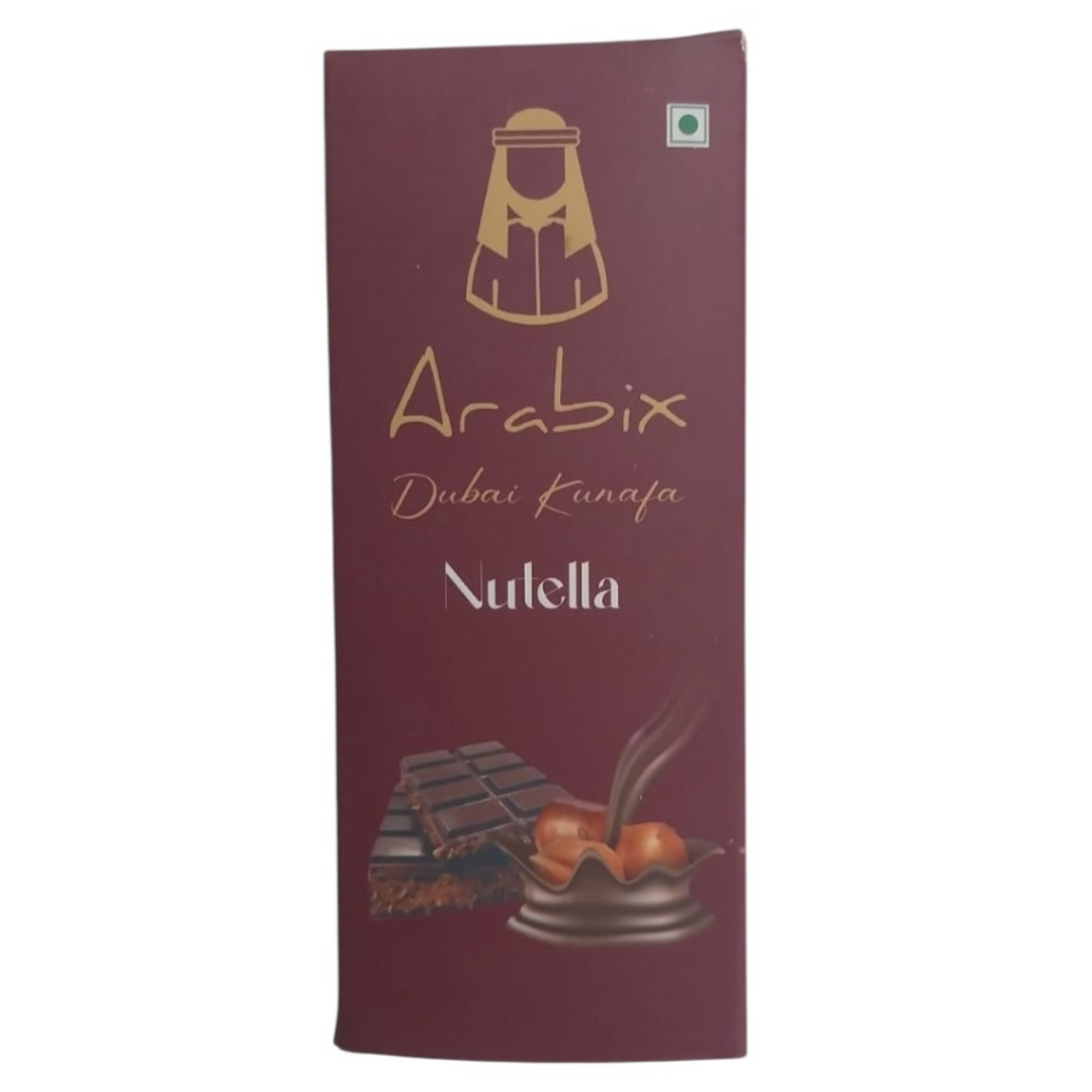 Arabix Dubai Kunafa Chocolate Nutella 82g (INDIA)