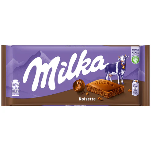 Milka Noisette 100g (GERMANY) by Milka | BDDbrands