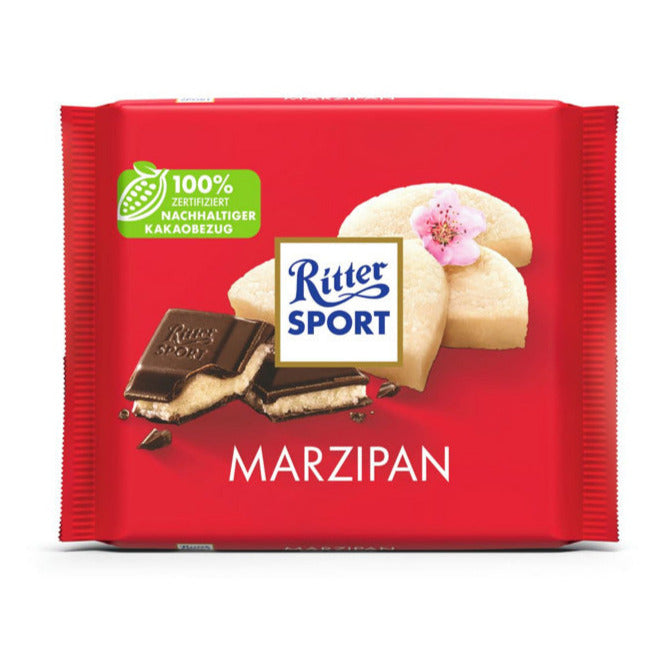 Ritter Sport Marzipan 100g (GERMANY) by Nestle | BDDbrands