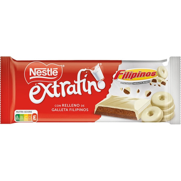 Nestle Extrafino Milk Chocolate with Filipinos 84g (SPAIN) by Nestle | BDDbrands