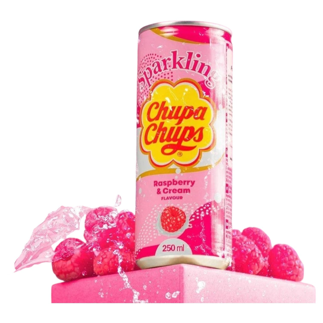 Chupa Chups Sparkling Raspberry Cream 250mL (KOREA) - view 2 | BDDbrands