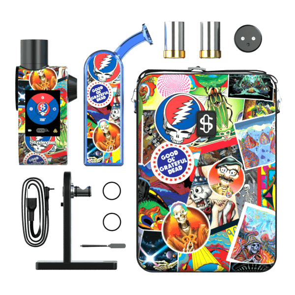 Grateful Dead Modul + Dok Deluxe Travel Set - Legacy Patchwork