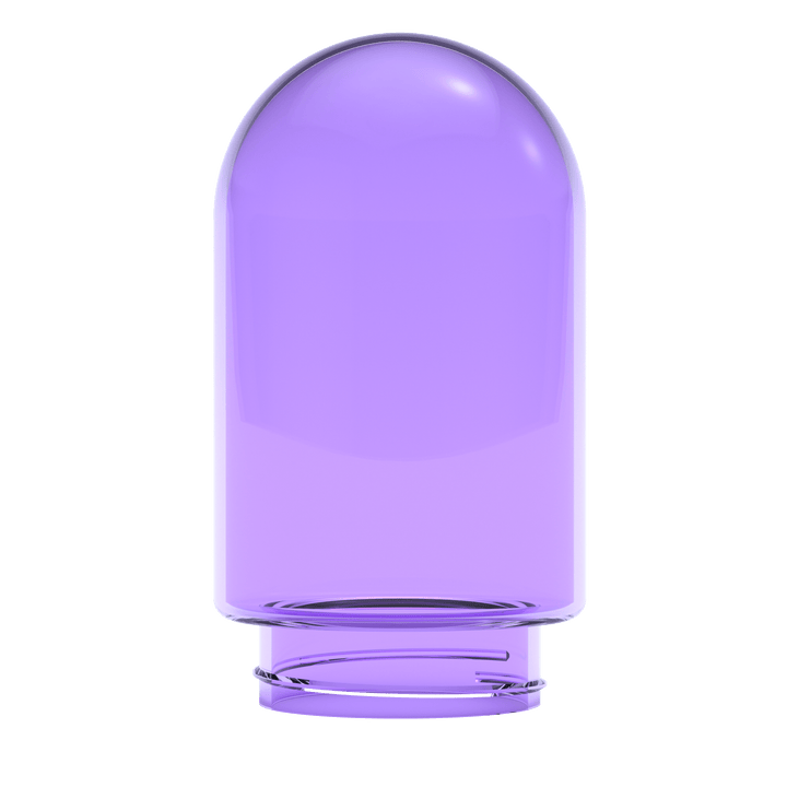 Single Purple Glass Globe (Large)