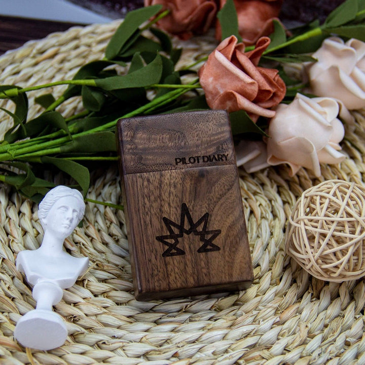 Wood Dugout With Glass One Hitter Pipe - view 10 | BDDbrands