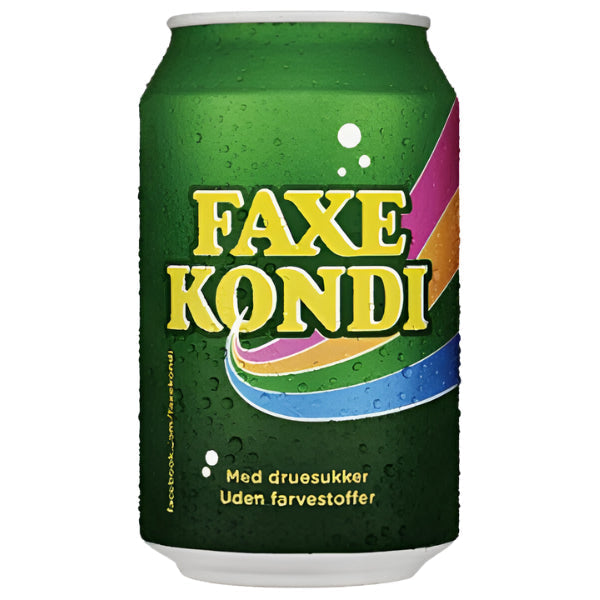 Faxe Kondi Original Lemon Lime Soda 330mL (DENMARK) by Faxe | BDDbrands