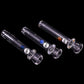 Glass Chillum Bat (2 sizes)