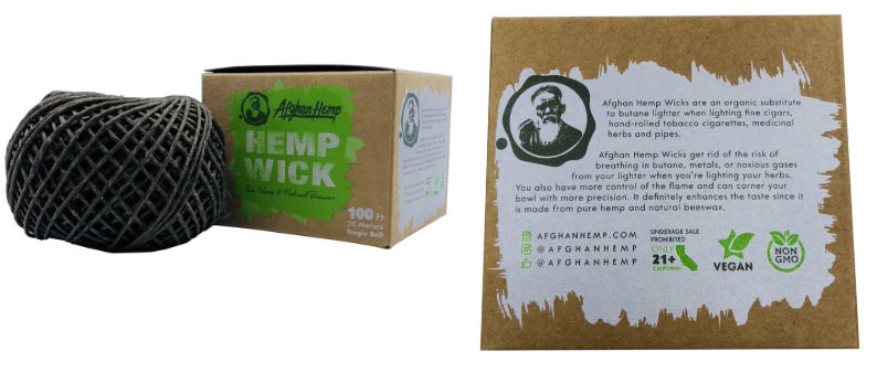 Afghan Hemp - Hemp Wick (100ft)