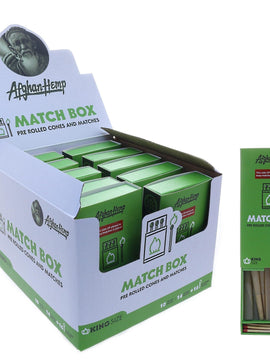 Afghan Hemp - Matchbox (Box of 10)