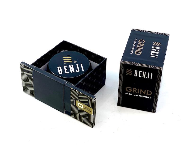 Benji GRIND - Aluminum Grinder + Booklet