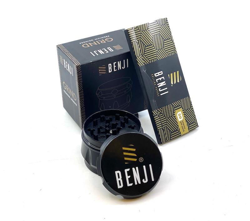 Benji GRIND - Aluminum Grinder + Booklet