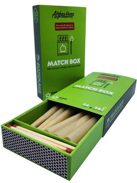 Afghan Hemp - Matchbox (Box of 10)
