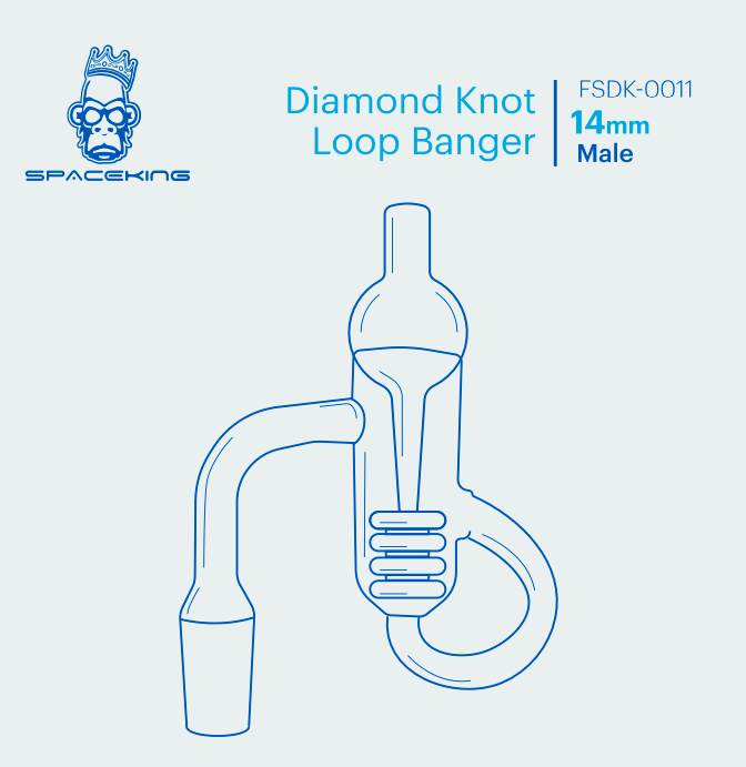 Space King Diamond Knot Loop Banger Kit