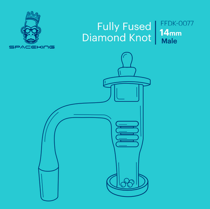 Space King Fully Fused Diamond Knot Banger Kit