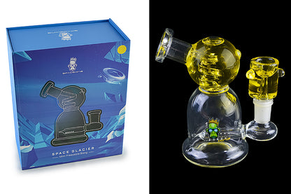 Space King Glass - 'Space Glacier' Freezable Bong