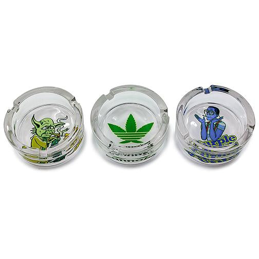 Deez Nutz Glass Ashtray (Single piece)