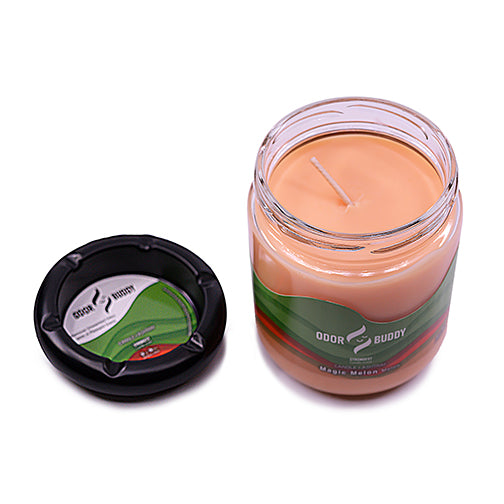 Odor Buddy Candle w / Ashtray Lid